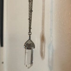Clear Crystal Necklace
